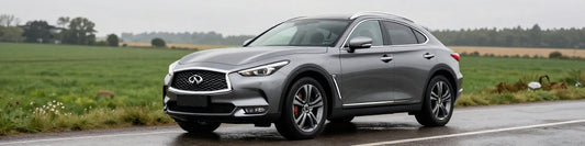 Infiniti FX S51 Diesel 30d sur route de campagne