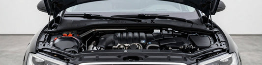 Audi A8 D3 3.0 TDI capot ouvert