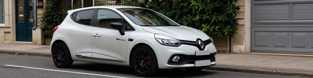 Renault Clio III RS garée