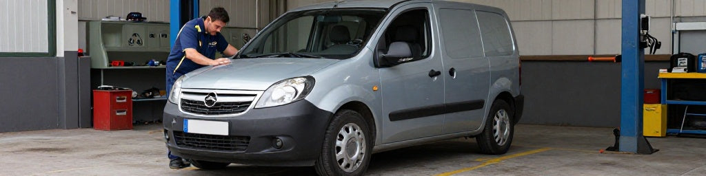 Opel Movano A 2005 Diesel 2.5 CDTI dans un atelier